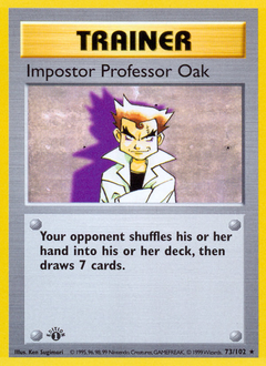 Impostor Professor Oak z edície Base, karta č.73