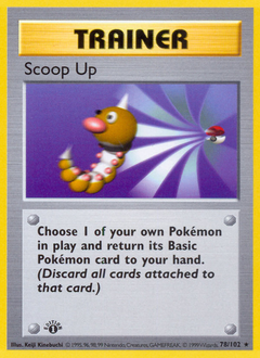 Scoop Up z edície Base, karta č.78