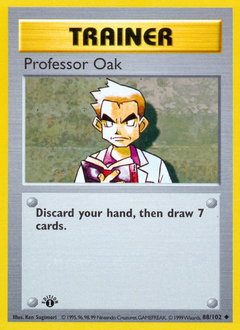 Professor Oak z edície Base, karta č.88