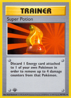 Super Potion z edície Base, karta č.90