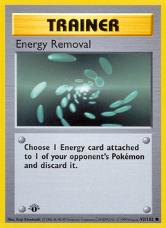 Energy Removal z edície Base, karta č.92