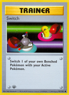 Switch z edície Base, karta č.95