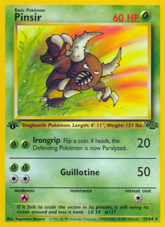 Pinsir z edície Jungle, karta č.25