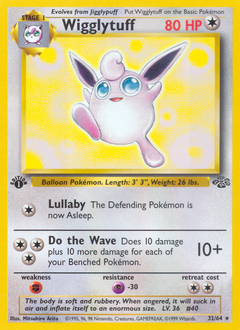 Wigglytuff z edície Jungle, karta č.32