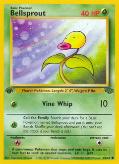 Bellsprout z edície Jungle, karta č.49