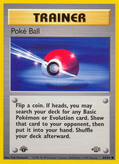 Poké Ball z edície Jungle, karta č.64