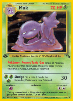 Muk z edície Fossil, karta č.13