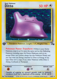 Ditto z edície Fossil, karta č.3