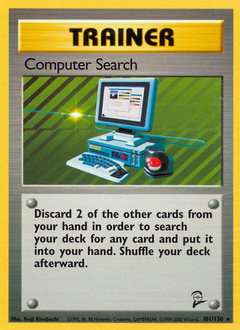 Computer Search z edície Base Set 2, karta č.101