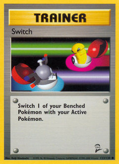 Switch z edície Base Set 2, karta č.123