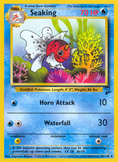Seaking z edície Base Set 2, karta č.60