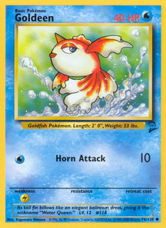 Goldeen z edície Base Set 2, karta č.76