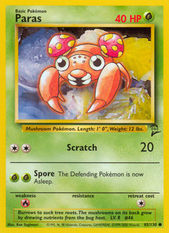 Paras z edície Base Set 2, karta č.85