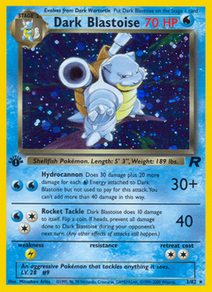 Blastoise, ukážková karta