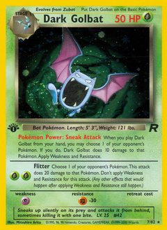 Golbat, ukážková karta