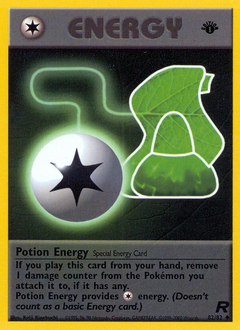 Potion Energy z edície Team Rocket, karta č.82