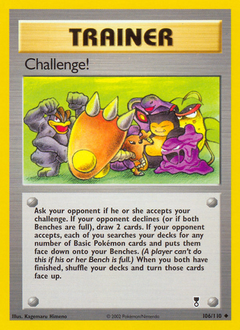 Challenge! z edície Legendary Collection, karta č.106
