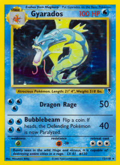 Gyarados z edície Legendary Collection, karta č.12