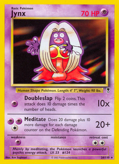Jynx z edície Legendary Collection, karta č.26