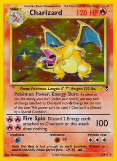 Charizard z edície Legendary Collection, karta č.3