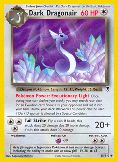 Dark Dragonair z edície Legendary Collection, karta č.38