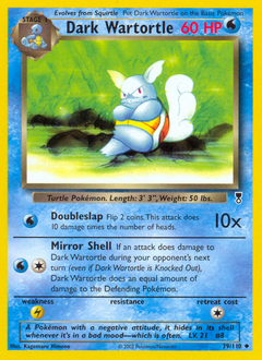 Dark Wartortle z edície Legendary Collection, karta č.39