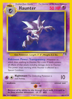 Haunter z edície Legendary Collection, karta č.46