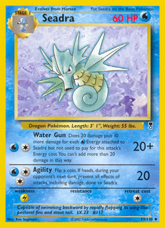 Seadra z edície Legendary Collection, karta č.63