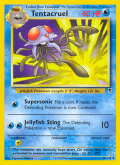 Tentacruel z edície Legendary Collection, karta č.66