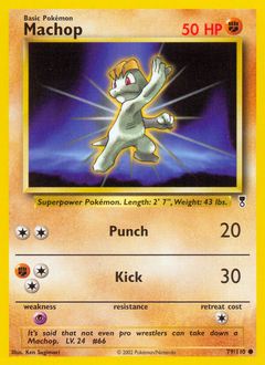 Machop z edície Legendary Collection, karta č.79