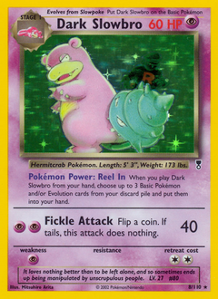 Dark Slowbro z edície Legendary Collection, karta č.8