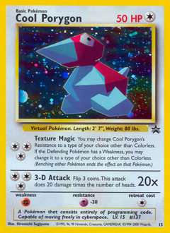 Cool Porygon z edície Wizards Black Star Promos, karta č.15