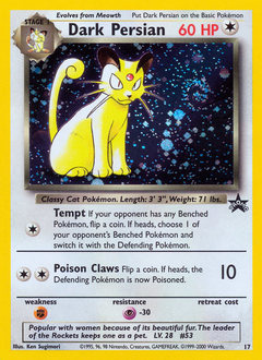 Dark Persian z edície Wizards Black Star Promos, karta č.17