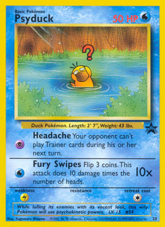 Psyduck z edície Wizards Black Star Promos, karta č.20