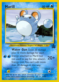 Marill z edície Wizards Black Star Promos, karta č.29