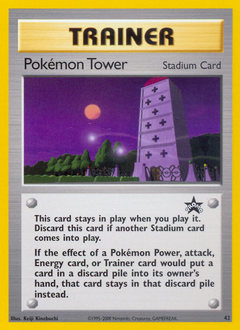 Pokémon Tower z edície Wizards Black Star Promos, karta č.42