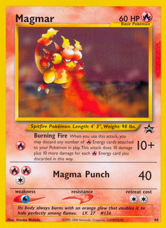 Magmar z edície Wizards Black Star Promos, karta č.44