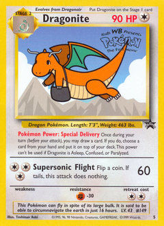 Dragonite z edície Wizards Black Star Promos, karta č.5