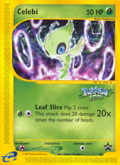 Celebi z edície Wizards Black Star Promos, karta č.50