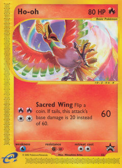 Ho-oh z edície Wizards Black Star Promos, karta č.52