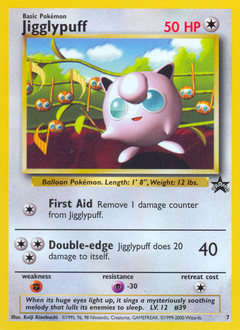 Jigglypuff z edície Wizards Black Star Promos, karta č.7