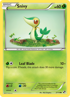 Snivy z edície Black & White, karta č.2