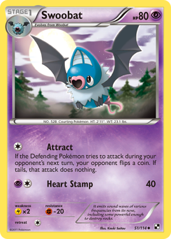 Swoobat z edície Black & White, karta č.51
