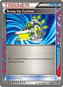 Scoop Up Cyclone z edície Plasma Blast, karta č.95