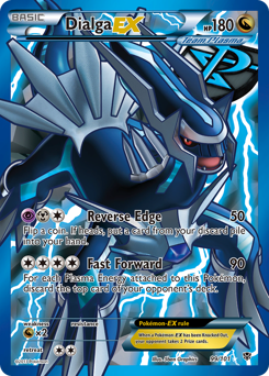 Dialga-EX z edície Plasma Blast, karta č.99