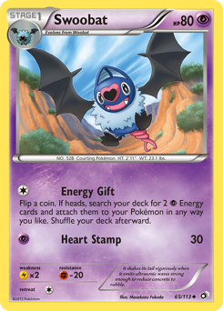 Swoobat z edície Legendary Treasures, karta č.65