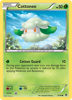 Cottonee z edície Emerging Powers, karta č.10
