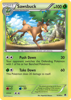Sawsbuck z edície Emerging Powers, karta č.16