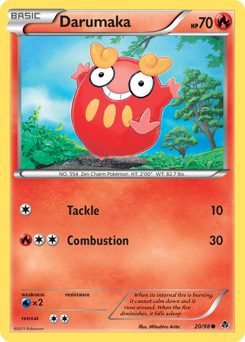 Darumaka z edície Emerging Powers, karta č.20