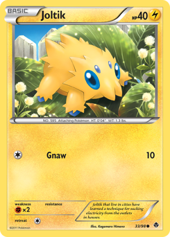 Joltik z edície Emerging Powers, karta č.33